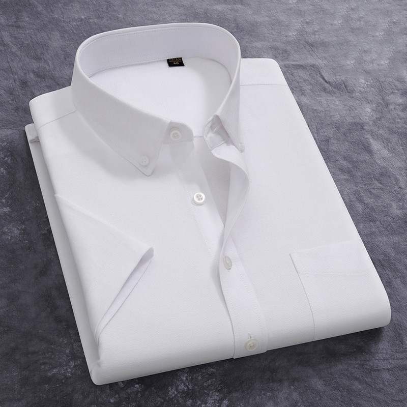 ผ้าฝ้าย 100% ผู้ชาย Oxford เสื - Oxford Cotton Casual Shirt Business บทวิจารณ์และราคา