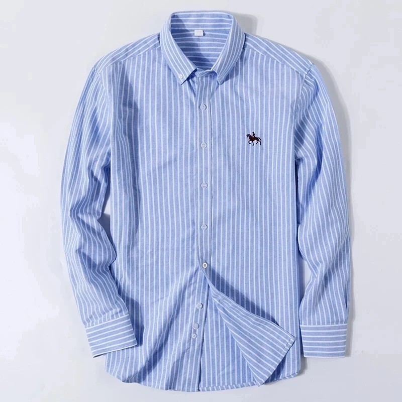 คุณภาพ 100% Cotton Oxford เสื้ - Oxford Cotton Casual Shirt Business บทวิจารณ์และราคา