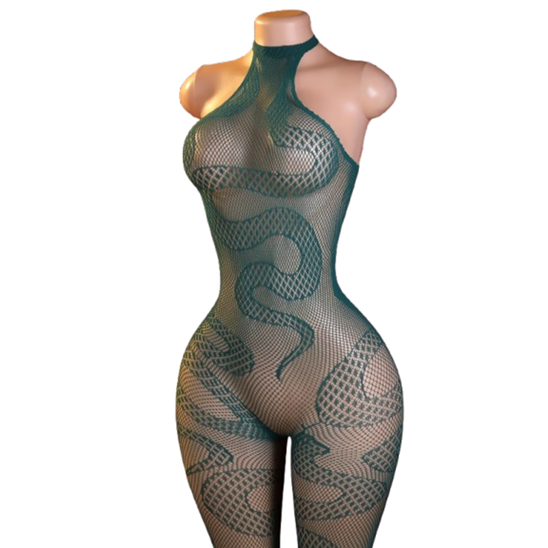 ชุดบอดี้สูทลายหนังงูเซ็กซี่สำห - Underwear บทวิจารณ์และราคา
