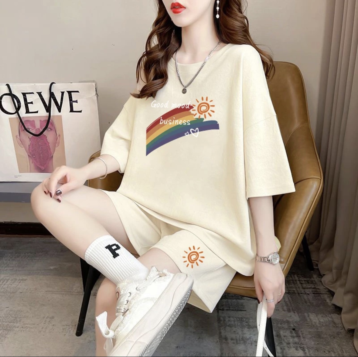 ชุดกางเกงขาสั้นแฟชั่นฤดูร้อนสำ - Shirts บทวิจารณ์และราคา